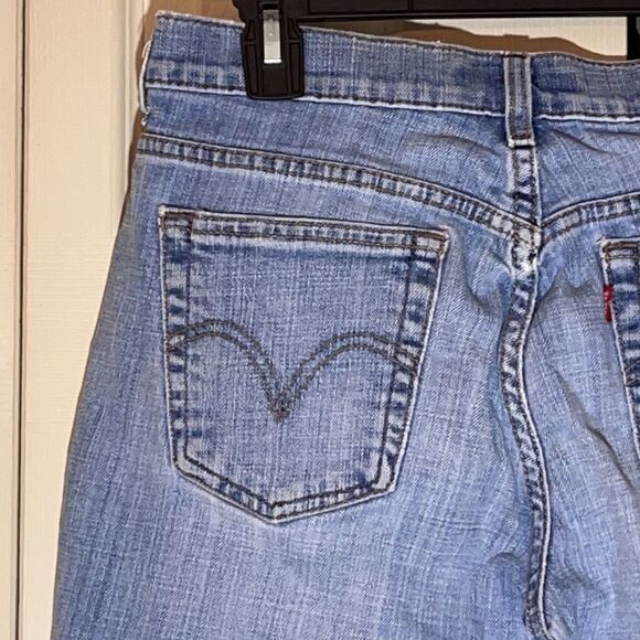 Levi's Vintage 515 Bootcut Jeans Cutoff Capris 6 - Picture 7 of 16